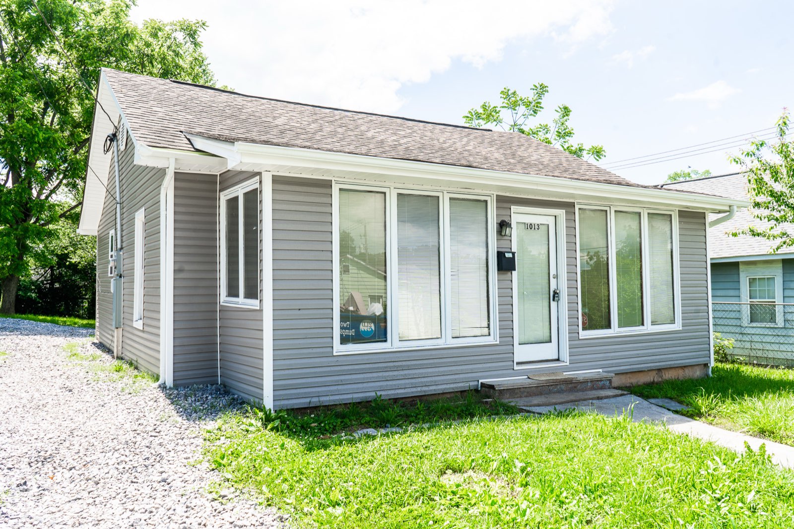 Renovated single-family rental home